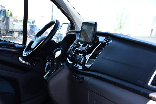 Ford Transit Custom 300 2.0 TDCI L2H1 Limited DC Camera, Cruise, Carplay, 170PK, Trekhaak, Stoelverwarming, Automaat, 2 x Schuifdeur, Uniek!