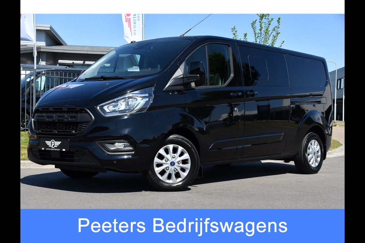 Ford Transit Custom 300 2.0 TDCI L2H1 Limited DC Camera, Cruise, 130PK, Automaat, Carplay, Stoeverwarming, 2 x Schuifdeur, Trekhaak, Uniek! Ford Transit Custom 300 2.0 TDCI L2H1 Limited DC Camera, Cruise, 130PK, Automaat, Carplay, Stoeverwarming, 2 x Schuifdeur, Trekhaak, Uniek!