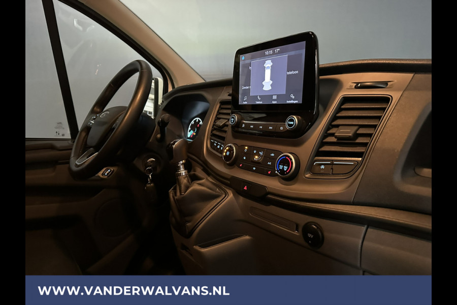 Ford Transit Custom 2.0 TDCI 130 pk L2H1 Euro6 Airco | Stoelverwarming | Multimedia Scherm | 2800kg trekvermogen Cruisecontrol, Parkeersensoren, Bijrijdersbank, verwarmde voorruit