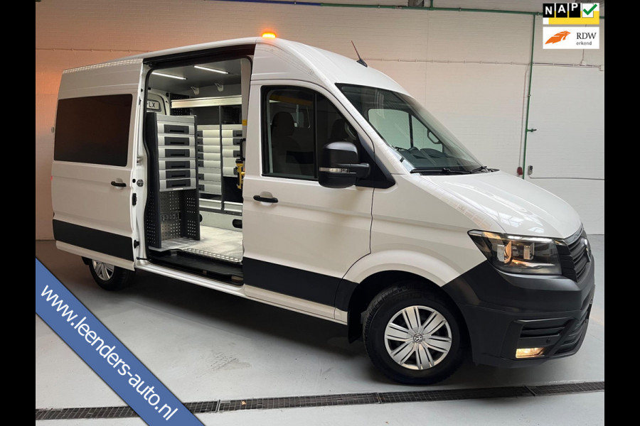 Volkswagen Crafter Servicewagen 35 2.0 TDI 140pk euro6 L3H3 Victron v230 BOTT Kasten Standkachel Trekhaak 3000KG RIJKLAARPRIJS