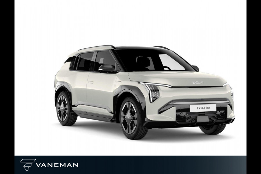 Kia EV3 GT-Line 81.4 kWh Elektrisch glazen schuif-/kanteldak l Apple Carplay/Android Auto