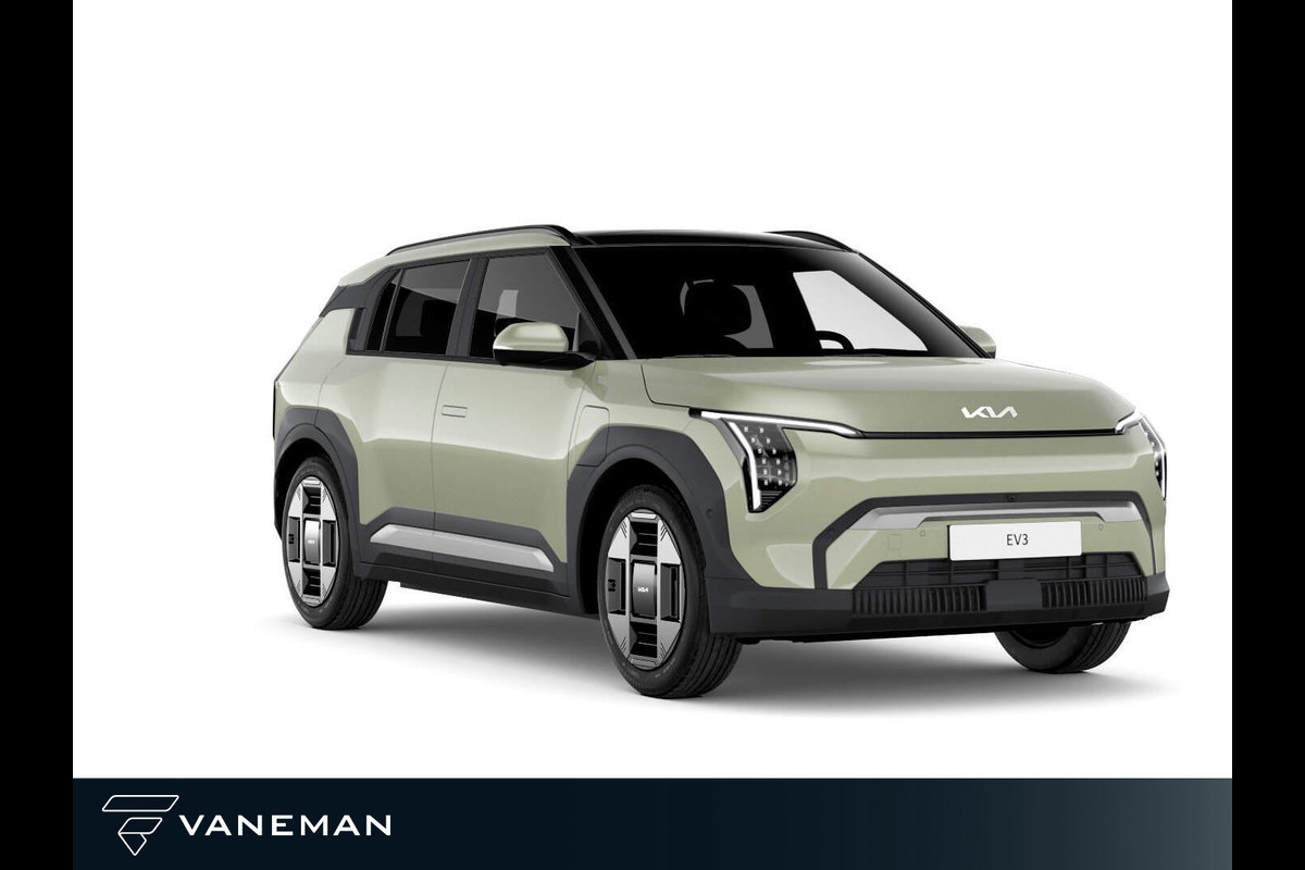 Kia EV3 Plus 81.4 kWh | Voorstoelen verwarmd | Volledig digitaal instrumentenpaneel | Cruise control adaptief met Stop&Go en stuurhulp Kia EV3 Plus 81.4 kWh | Voorstoelen verwarmd | Volledig digitaal instrumentenpaneel | Cruise control adaptief met Stop&Go en stuurhulp