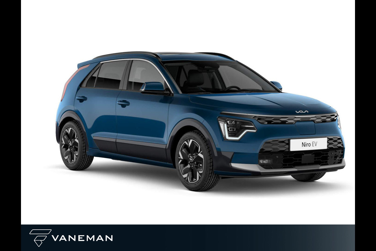 Kia Niro EV Plus 64.8 kWh | Schuif-/kanteldak | Zelf samenstellen Kia Niro EV Plus 64.8 kWh | Schuif-/kanteldak | Zelf samenstellen