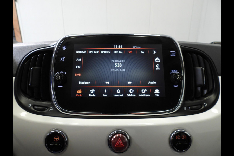 Fiat 500 1.2i Lounge NAVI/PANODAK/CLIMA/PDC/16"LMV!