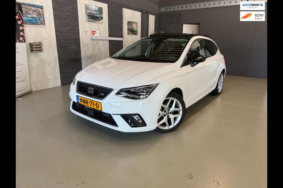 Seat Ibiza 1.0 TSI FR | Pano | LED | Leer | Camera | ACC Seat Ibiza 1.0 TSI FR | Pano | LED | Leer | Camera | ACC