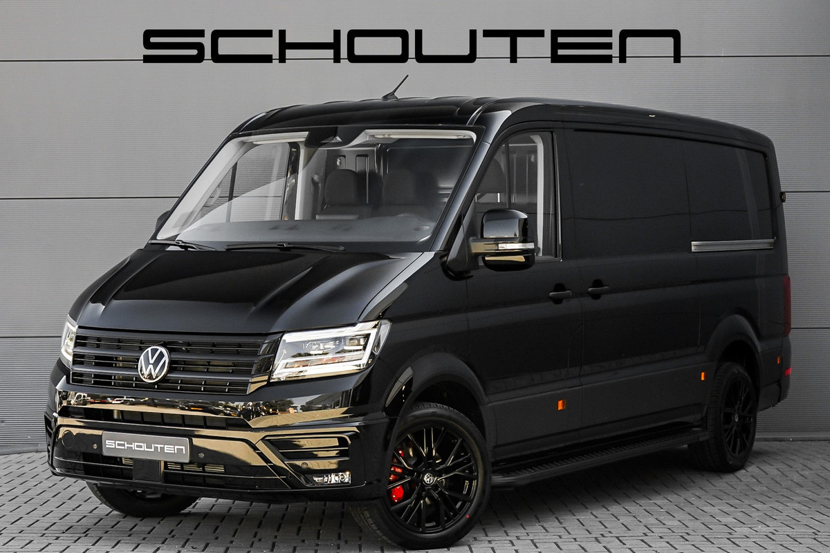 Volkswagen Crafter 35 2.0 TDI L3H2 Black Pack Luxe 19" ACC Dubbel Schuifdeur BPM Vrij Facelift LED Volkswagen Crafter 35 2.0 TDI L3H2 Black Pack Luxe 19" ACC Dubbel Schuifdeur BPM Vrij Facelift LED