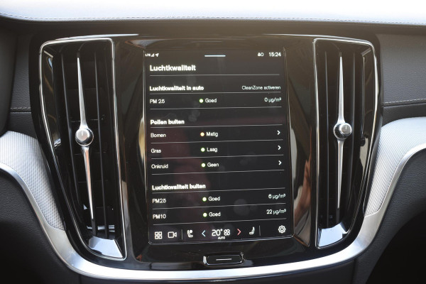 Volvo V60 T6 350PK Automaat AWD Ultra Dark / Adaptieve Cruisecontrol / Parkeersensoren / Stoelverwarming / Stuurverwarming / 360 Camera / Elektrische Stoelen /