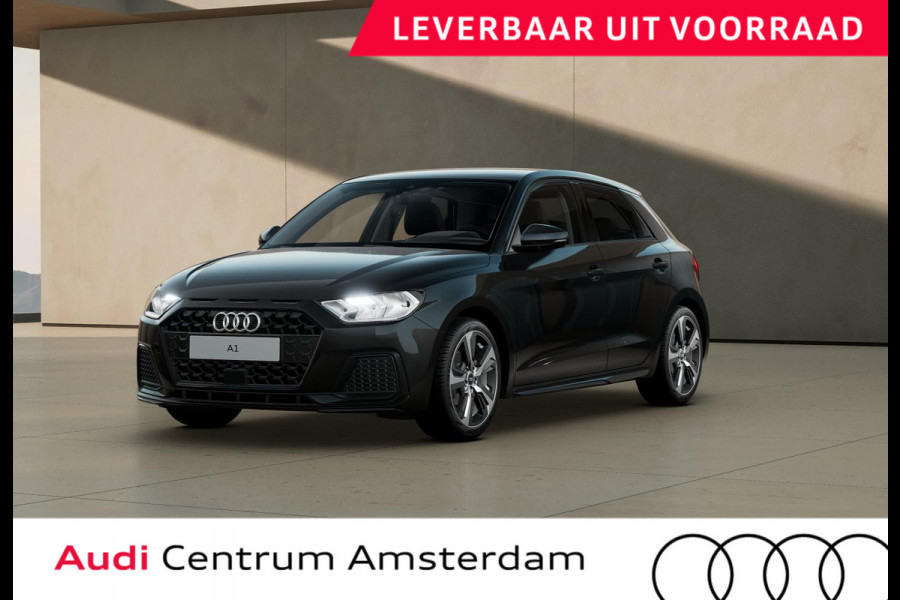 Audi A1 Advanced edition 25 TFSI 70 kW / 95 PK Sportback 5 optiekpakket zwart, 2 zone airconditioning