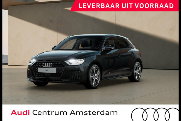 Audi A1 Advanced edition 25 TFSI 70 kW / 95 PK Sportback 5 optiekpakket zwart, 2 zone airconditioning