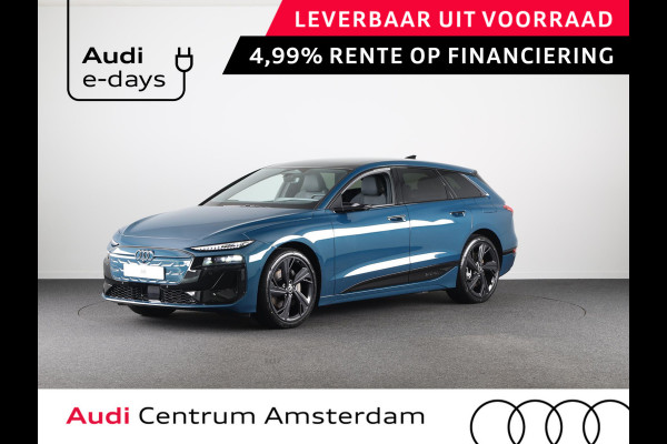 Audi A6 Avant S edition e-tron 270kW/367pk 100kWh Avant Elektris Panorama-glasdak, Bang&Olufsen soundsysteem, winterpakket, privacy glass