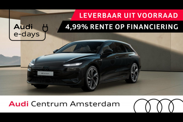 Audi A6 Avant e-tron S edition 83 kWh privacy glass, 21"lm velgen, winterpakket, sportstoelen met leder