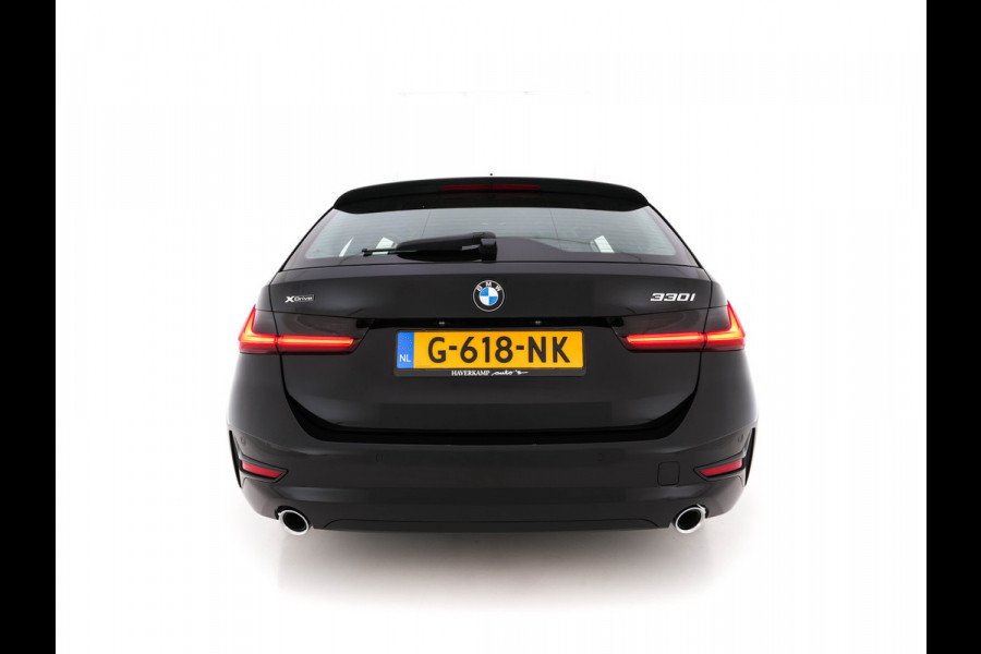 BMW 3 Serie Touring 330i High Executive Edition Sport-Pack Aut. *VERNASCA-FULL-LEATHER | DIGI-COCKPIT | FULL-LED | SPORT-SEATS | HIFI-SOUND | AMBIENT-LIGHT | HEATED-SEATS | DAB | NAVI-FULLMAP | ECC | CARPLAY | PDC | CRUISE | 18"ALU*