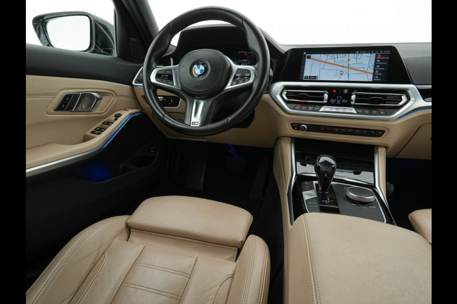 BMW 3 Serie Touring 330i High Executive Edition Sport-Pack Aut. *VERNASCA-FULL-LEATHER | DIGI-COCKPIT | FULL-LED | SPORT-SEATS | HIFI-SOUND | AMBIENT-LIGHT | HEATED-SEATS | DAB | NAVI-FULLMAP | ECC | CARPLAY | PDC | CRUISE | 18"ALU*