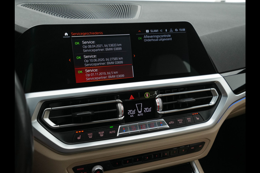 BMW 3 Serie Touring 330i High Executive Edition Sport-Pack Aut. *VERNASCA-FULL-LEATHER | DIGI-COCKPIT | FULL-LED | SPORT-SEATS | HIFI-SOUND | AMBIENT-LIGHT | HEATED-SEATS | DAB | NAVI-FULLMAP | ECC | CARPLAY | PDC | CRUISE | 18"ALU*