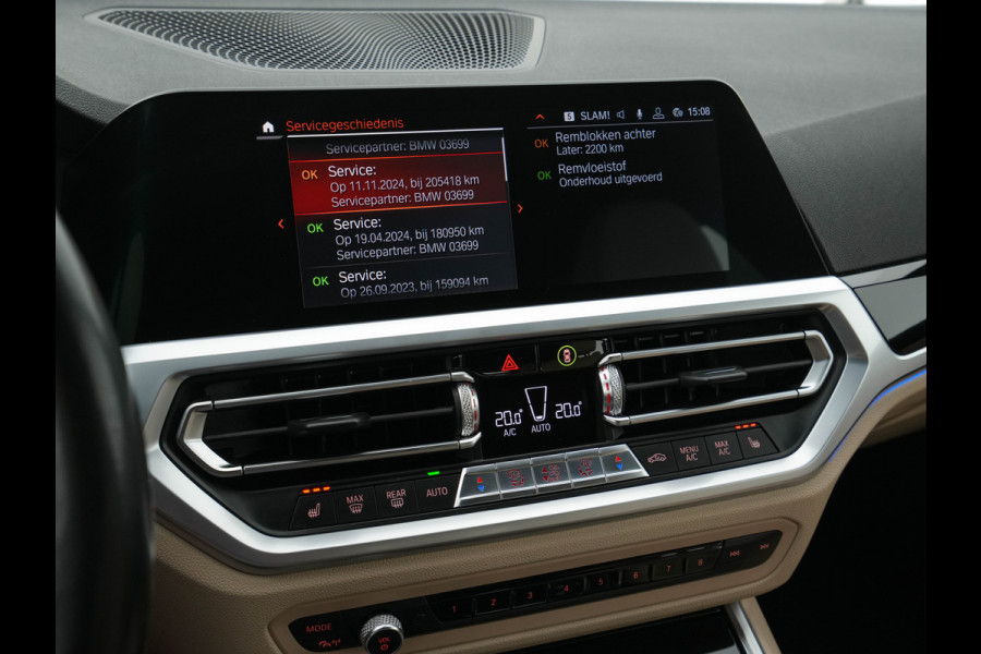 BMW 3 Serie Touring 330i High Executive Edition Sport-Pack Aut. *VERNASCA-FULL-LEATHER | DIGI-COCKPIT | FULL-LED | SPORT-SEATS | HIFI-SOUND | AMBIENT-LIGHT | HEATED-SEATS | DAB | NAVI-FULLMAP | ECC | CARPLAY | PDC | CRUISE | 18"ALU*