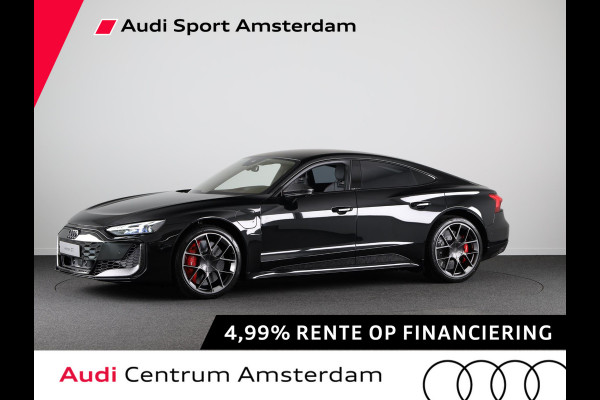 Audi e-tron GT RS e-tron GT Performance 105 kWh 550 kW / 748 PK S Audi e-tron GT RS e-tron GT Performance active airsuspension, keramische remmen rood, vierwielbesturing, assistentiepakket Plus, optiekpakket mat carbon, stoelventillatie en massage