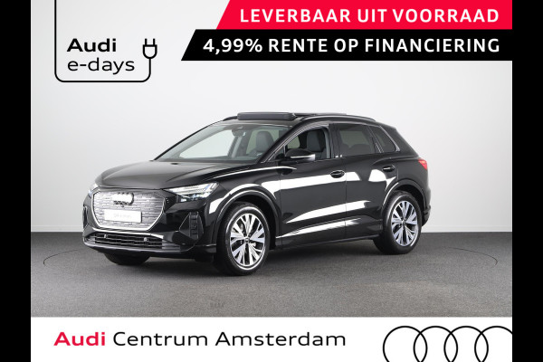 Audi Q4 e-tron 45 quattro Advanced edition 82 kWh Panoramadak, assistentiepakket, comfortpakket, optiekpakket zwart plus