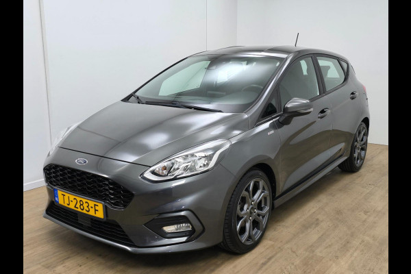 Ford Fiesta ST-Line occasion met 145pk (!) en carplay | Tweedehands Ford Fiesta ST in antraciet | Sportstoelen | Bovag | 6 versn.