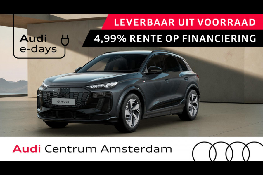 Audi Q6 e-tron S edition 83 kWh key-less entry, adapative cruise control, omgevingscamera's