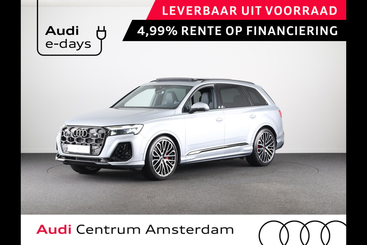 Audi Q7 55 TFSI e quattro Pro Line S Panoramadak, comfortsleutel, trekhaak, optiekpakket zwart plus, Bang&Olufsen soundsysteem, assistentiepakket tour, assistentiepakket parking plus Audi Q7 55 TFSI e quattro Pro Line S Panoramadak, comfortsleutel, trekhaak, optiekpakket zwart plus, Bang&Olufsen soundsysteem, assistentiepakket tour, assistentiepakket parking plus