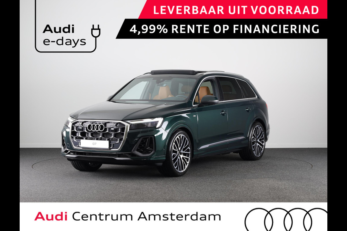 Audi Q7 Pro Line S 55 TFSI e 290 kW / 394 PK SUV 8 versn. Audi EXCLUSIVE, adaptive cruise control, omgevingscamera's, panoramadak, vierwielbesturing, B&O soundsysteem Audi Q7 Pro Line S 55 TFSI e 290 kW / 394 PK SUV 8 versn. Audi EXCLUSIVE, adaptive cruise control, omgevingscamera's, panoramadak, vierwielbesturing, B&O soundsysteem