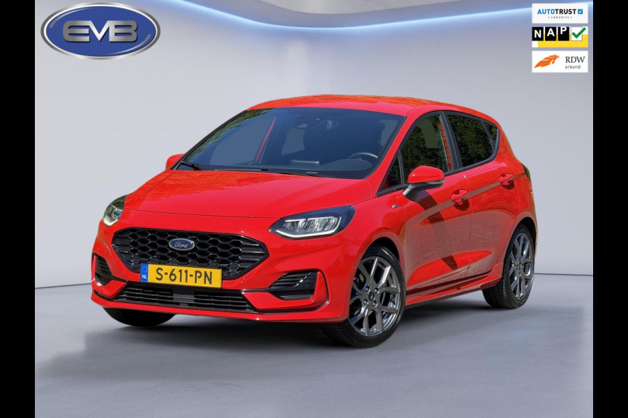 Ford Fiesta 1.0 EcoBoost 125 pk Hybrid ST-Line X, achteruitrijcamera, vele opties, NL auto met nationale auto pas