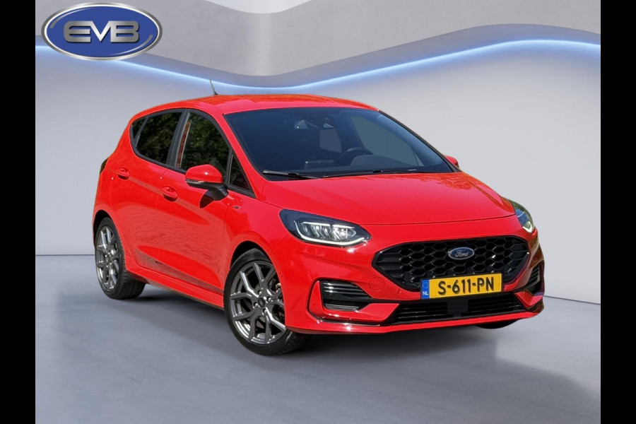 Ford Fiesta 1.0 EcoBoost 125 pk Hybrid ST-Line X, achteruitrijcamera, vele opties, NL auto met nationale auto pas