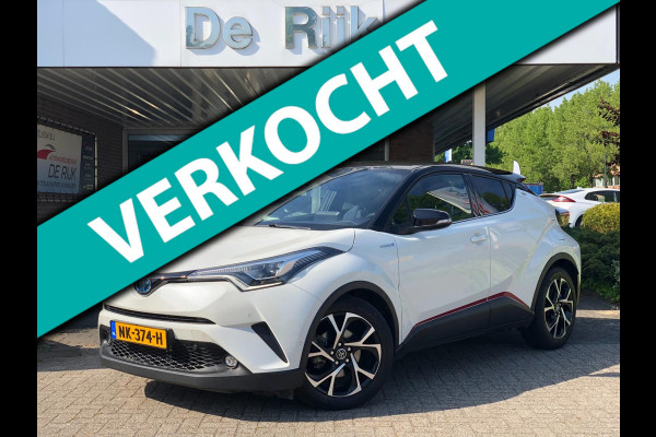Toyota C-HR 1.8 Hybrid Bi-Tone Plus | Navi, Camera, Stoel+Stuurverw., Climate, Cruise, Trekhaak afn. | Parelmoer | NAP |