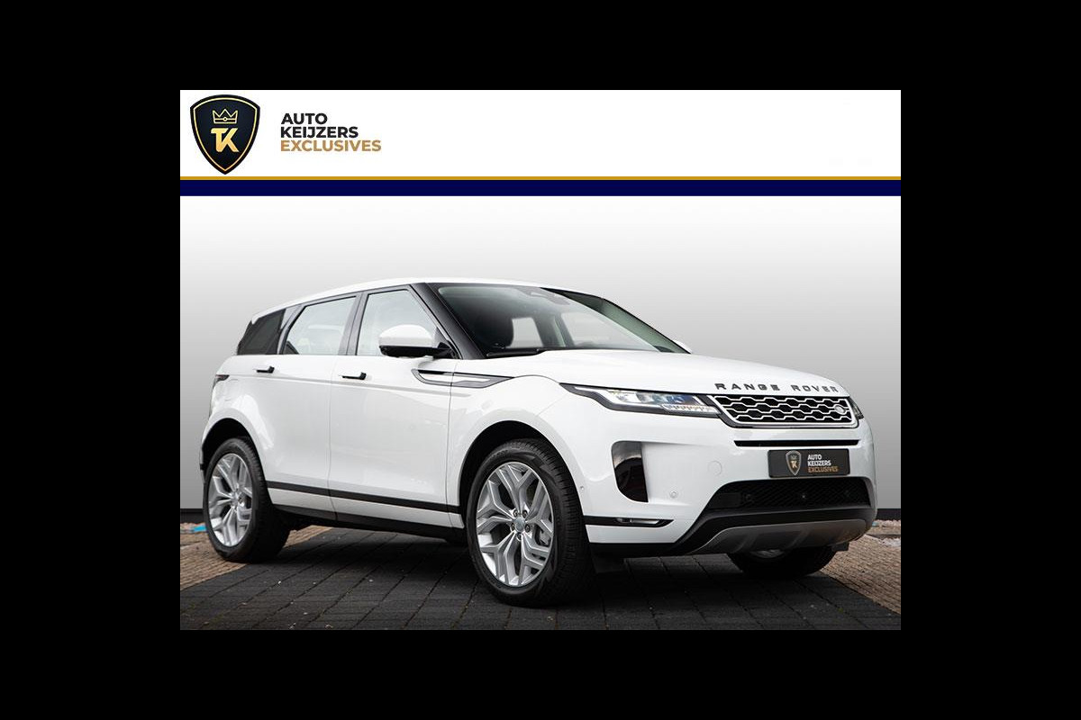 Land Rover Range Rover Evoque 2.0 P200 AWD 360 Cam Clima Leer 360 camera Clima Cruise Lane Assist LMV 20" Land Rover Range Rover Evoque 2.0 P200 AWD 360 Cam Clima Leer 360 camera Clima Cruise Lane Assist LMV 20"