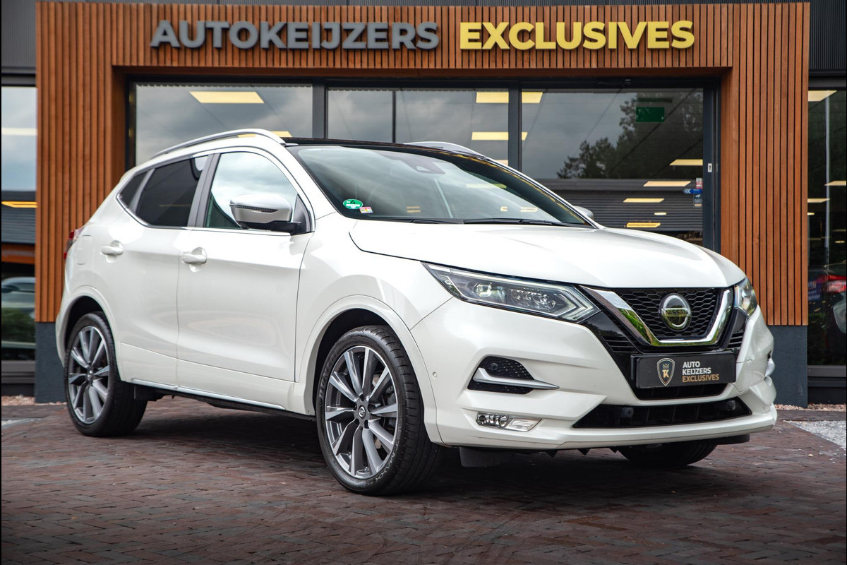 Nissan QASHQAI 1.3 DIG-T Tekna Automaat Panoramadak 360camera Bose Adapt. cruise Leer Navigatie DAB+ Nissan QASHQAI 1.3 DIG-T Tekna Automaat Panoramadak 360camera Bose Adapt. cruise Leer Navigatie DAB+