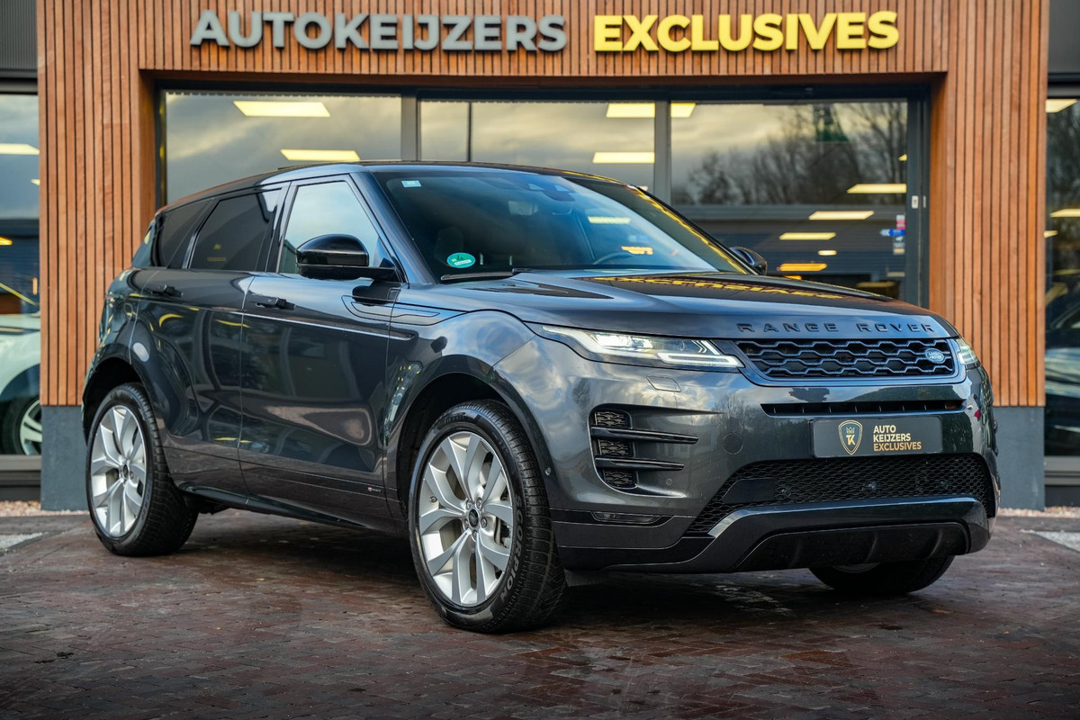 Land Rover Range Rover Evoque 2.0 P300e AWD R-Dynamic Panoramadak HUD Stuurverw. Virtueel cockpit Land Rover Range Rover Evoque 2.0 P300e AWD R-Dynamic Panoramadak HUD Stuurverw. Virtueel cockpit