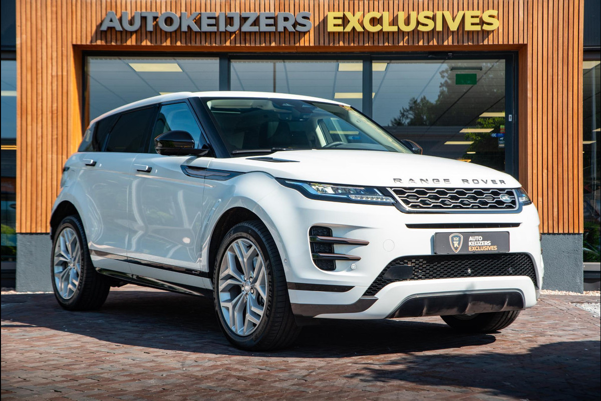 Land Rover Range Rover Evoque P300e R Dynamic Panoramadak Lane Assist Meridian Leer 20''LM Land Rover Range Rover Evoque P300e R Dynamic Panoramadak Lane Assist Meridian Leer 20''LM
