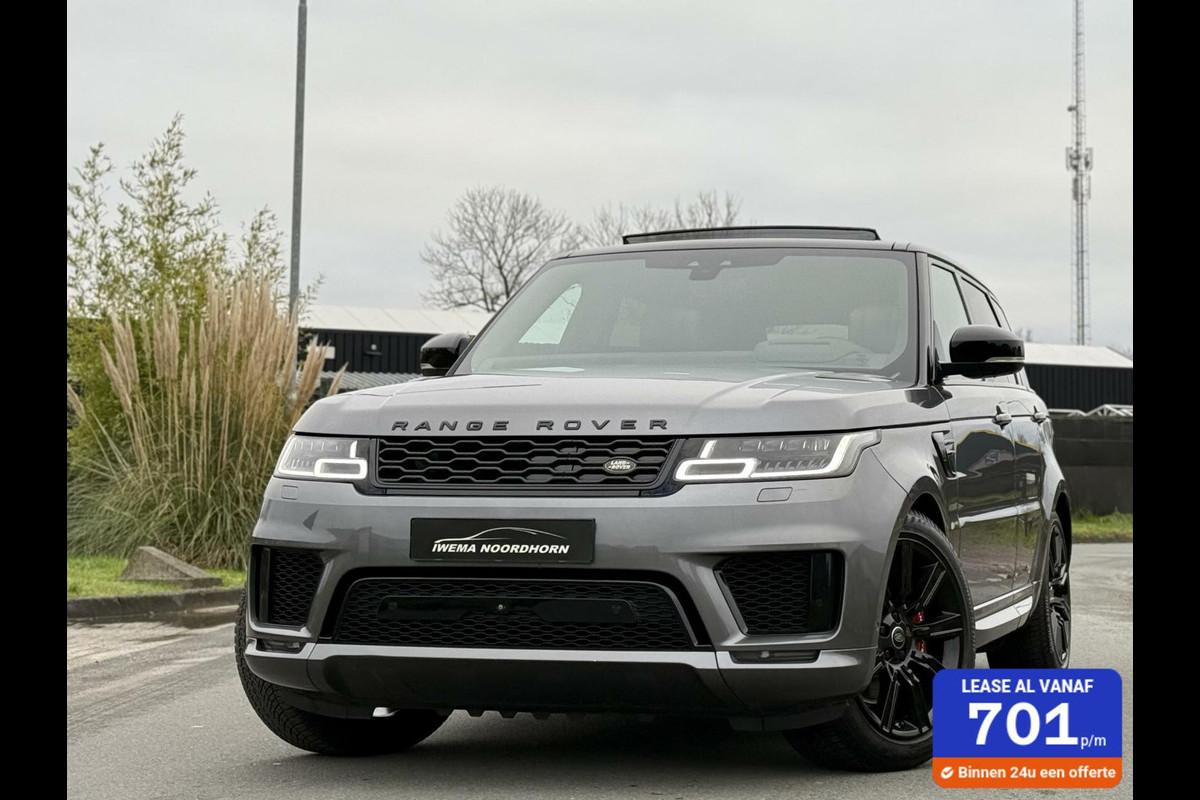 Land Rover Range Rover Sport 2.0 P400e HSE Dynamic Panoramadak|Luchtvering|Softclose door|Keyless|Matrix LED|Apple Carplay|Sfeerverlichting|HUD Land Rover Range Rover Sport 2.0 P400e HSE Dynamic Panoramadak|Luchtvering|Softclose door|Keyless|Matrix LED|Apple Carplay|Sfeerverlichting|HUD