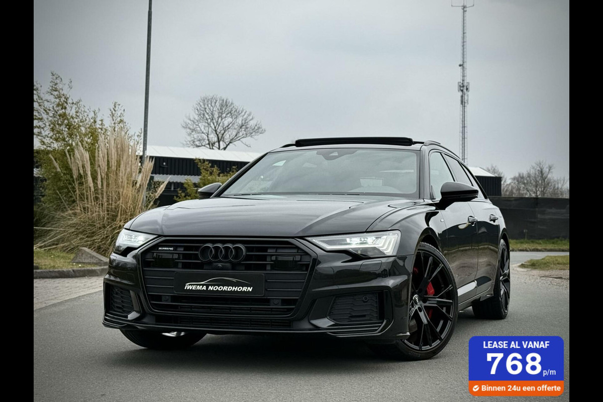 Audi A6 Avant 55 TFSI e quattro Competition Panoramadak|Keyless|Matrix|Camera 360°|Massage|Stoel ventilatie Audi A6 Avant 55 TFSI e quattro Competition Panoramadak|Keyless|Matrix|Camera 360°|Massage|Stoel ventilatie