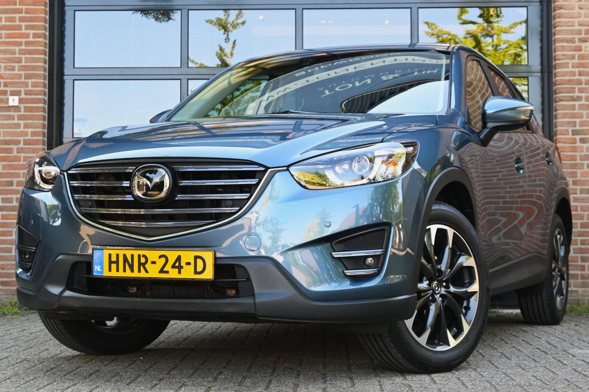 Mazda CX-5 2.5 SkyActiv-G 192 GT-M 4WD Schuifdak Trekhaak Leder A.CAM '17 Mazda CX-5 2.5 SkyActiv-G 192 GT-M 4WD Schuifdak Trekhaak Leder A.CAM '17