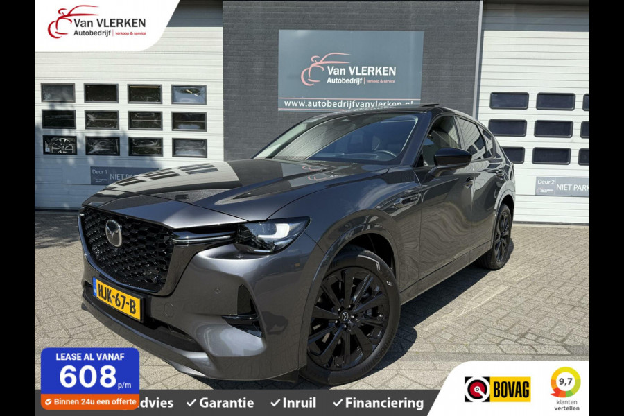 Mazda CX-60 2.5 e-SkyActiv PHEV PANORAMADAK LEER HEAD UP