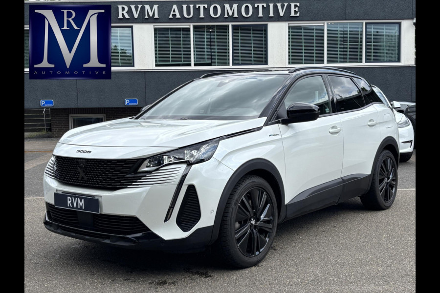 Peugeot 3008 1.6 HYbrid4 300 GT BLACK PACK MEMORY SEAT | PANO | LEDER | RIJKLAAR INCL. 12 MND. BOVAGGARANTIE