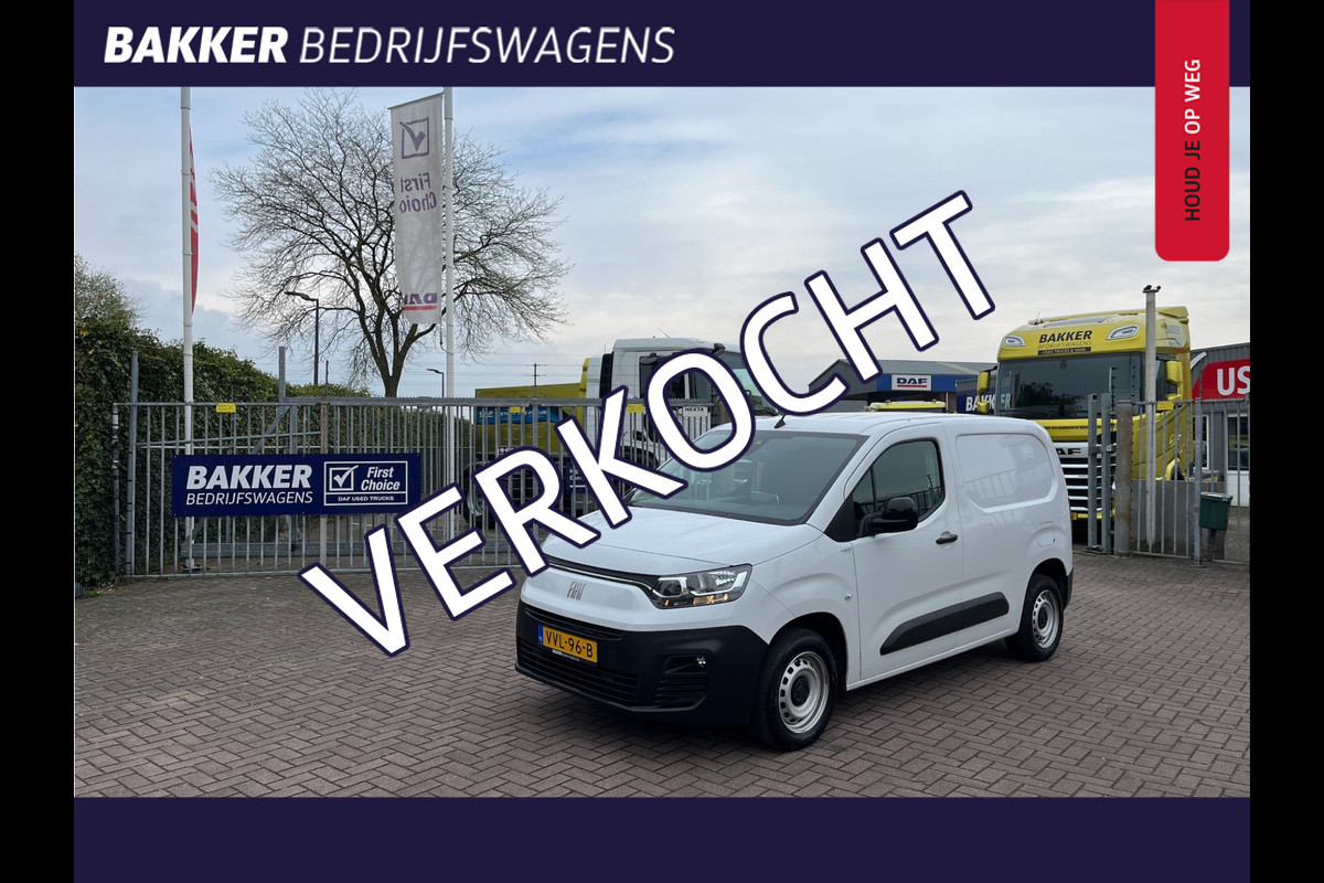 Fiat Doblò 1.5D 100pk L1 650kg betimmering Fiat Doblò 1.5D 100pk L1 650kg betimmering