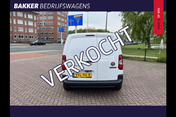 Fiat Doblò 1.5D 100pk L1 650kg betimmering