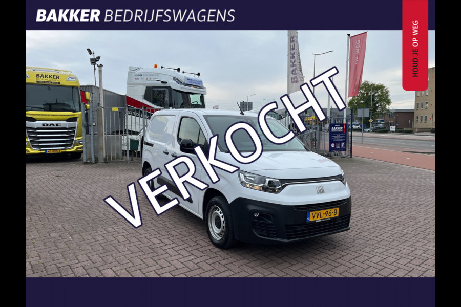 Fiat Doblò 1.5D 100pk L1 650kg betimmering