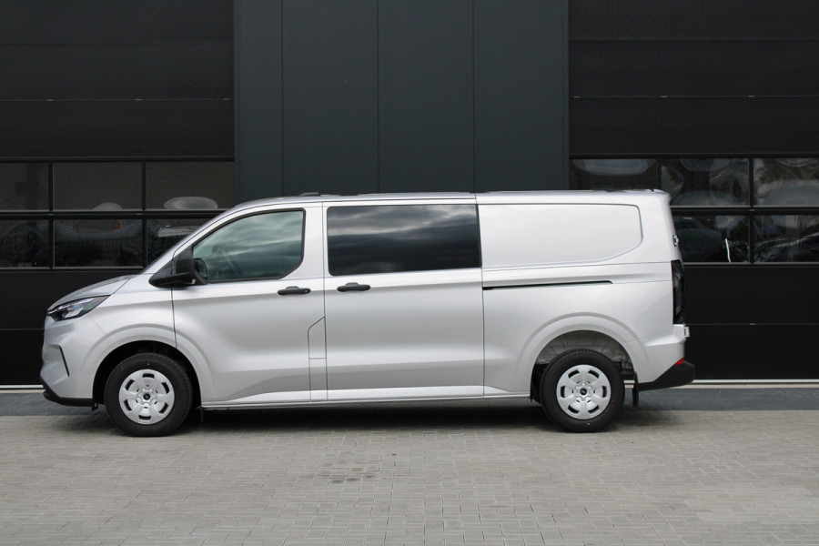 Ford Transit Custom 320 2.0 TDCI L2H1 Trend DC 150 pk - LED Koplampen - 5 Zits - 2x Schuifdeur - Stoelverwarming - Privacyglass