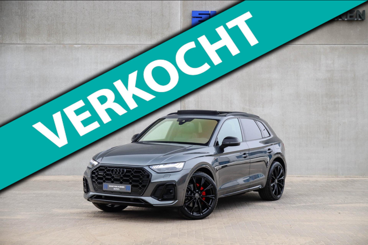 Audi Q5 50 TFSI e Quattro Competition S Edition S-Line 299pk Automaat|Panoramadak|Virtual Cockpit|Luchtvering|Kuipstoelen|OLED|360 Audi Q5 50 TFSI e Quattro Competition S Edition S-Line 299pk Automaat|Panoramadak|Virtual Cockpit|Luchtvering|Kuipstoelen|OLED|360