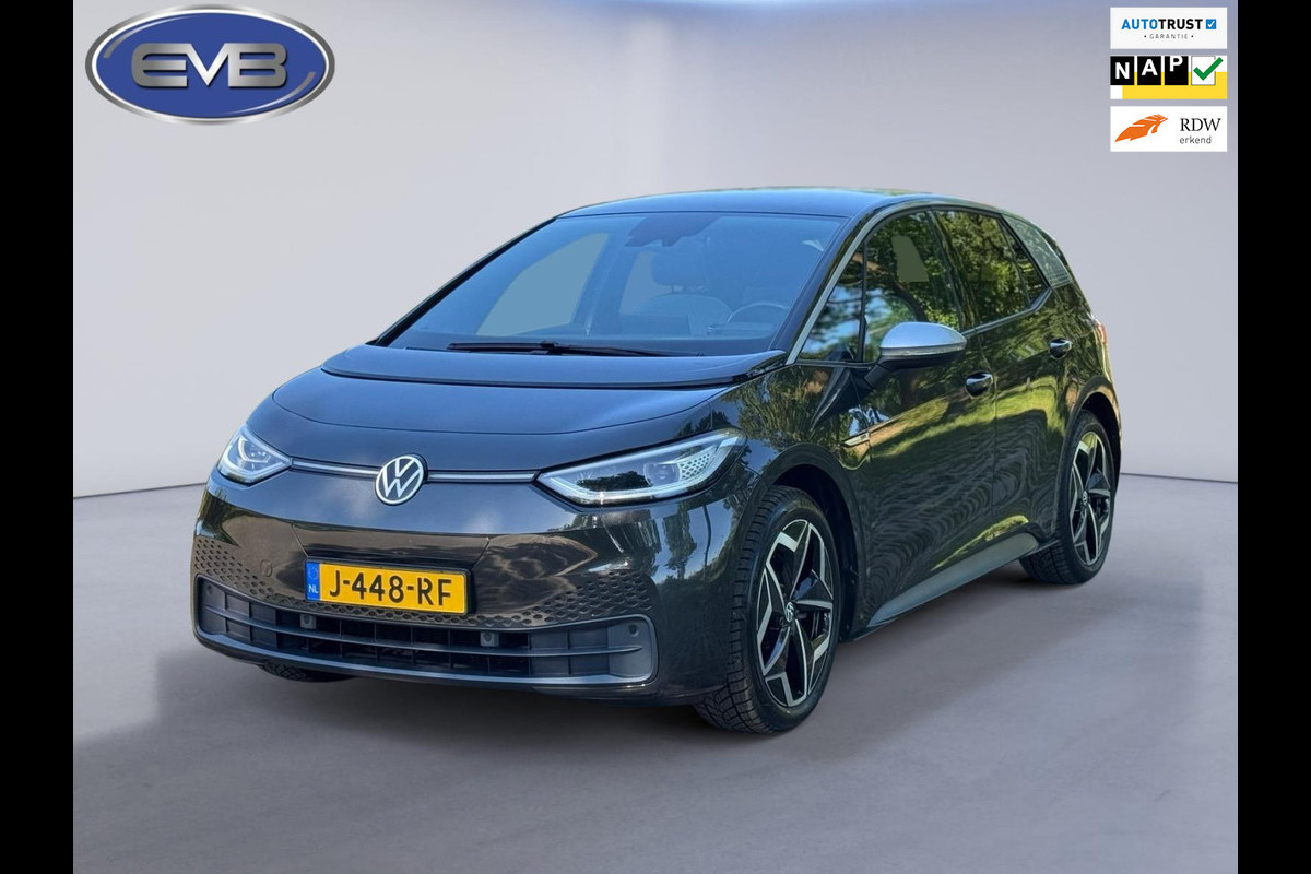 Volkswagen ID.3 First Plus 58 kWh, achteruitrijcamera, matrix led, 19 inch, 1 e eigenaar,Nederlandse auto met nationale auto pas Volkswagen ID.3 First Plus 58 kWh, achteruitrijcamera, matrix led, 19 inch, 1 e eigenaar,Nederlandse auto met nationale auto pas