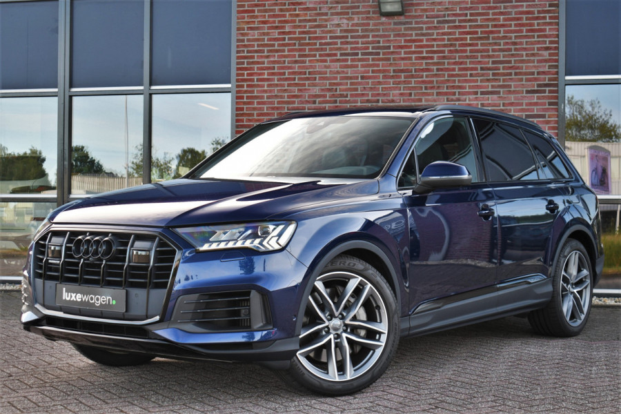 Audi Q7 55 TFSI e quattro S-Line Pano Trekh ACC B&O 360 21inch