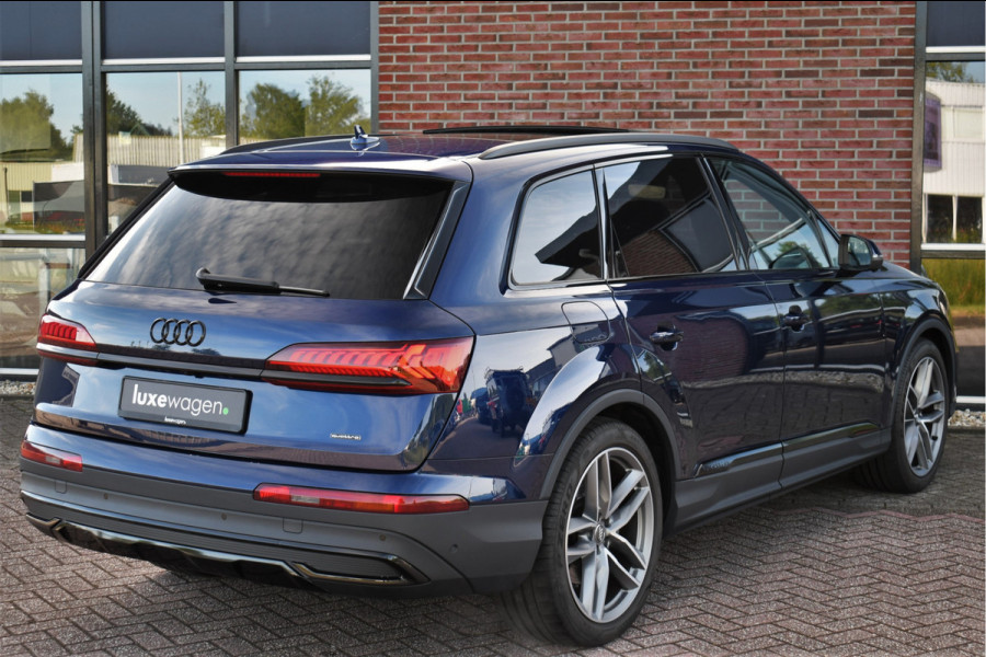 Audi Q7 55 TFSI e quattro S-Line Pano Trekh ACC B&O 360 21inch