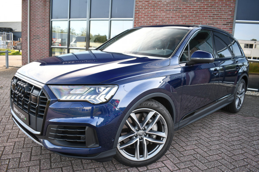 Audi Q7 55 TFSI e quattro S-Line Pano Trekh ACC B&O 360 21inch