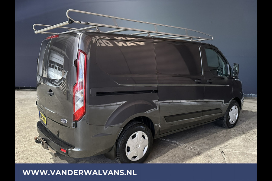 Ford Transit Custom 2.0 TDCI L1H1 Euro6 Airco | Trekhaak | Imperiaal | Cruisecontrol | Parkeersensoren | Bijrijdersbank LED