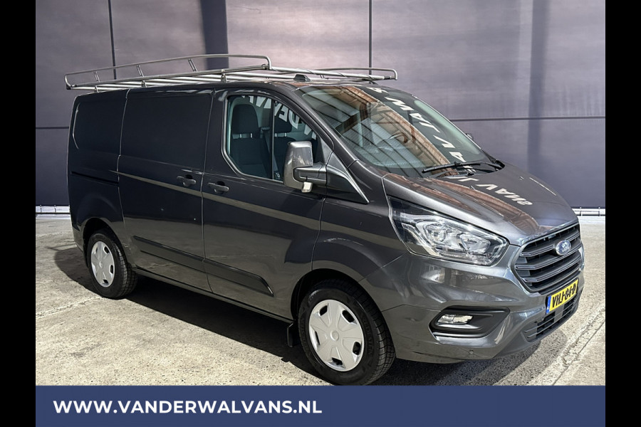 Ford Transit Custom 2.0 TDCI L1H1 Euro6 Airco | Trekhaak | Imperiaal | Cruisecontrol | Parkeersensoren | Bijrijdersbank LED