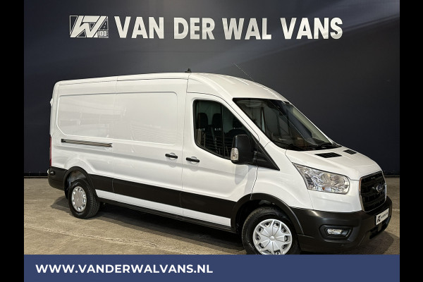 Ford Transit 2.0 TDCI 131pk L3H2 Euro6 Airco | Apple Carplay | Camera | Navigatie | Stoelverwarming| Cruisecontrol Parkeersensoren, Android Auto, Verwarmde voorruit, Bijrijdersbank