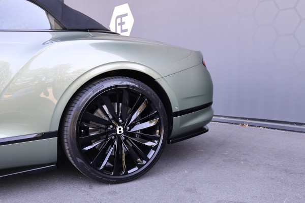 Bentley Continental GTC 4.0 V8 | SPEED DESIGN | ALPINE GREEN | NEW BENTLEY SERVICE | SPORTUITLAAT | NEKVERWARMING | STUURWIELVERWARMING | STOELKOELING/V
